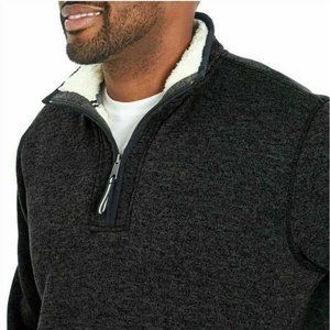 Orvis Men's Sherpa-Lined 1/4-Zip Pullover Sweater
